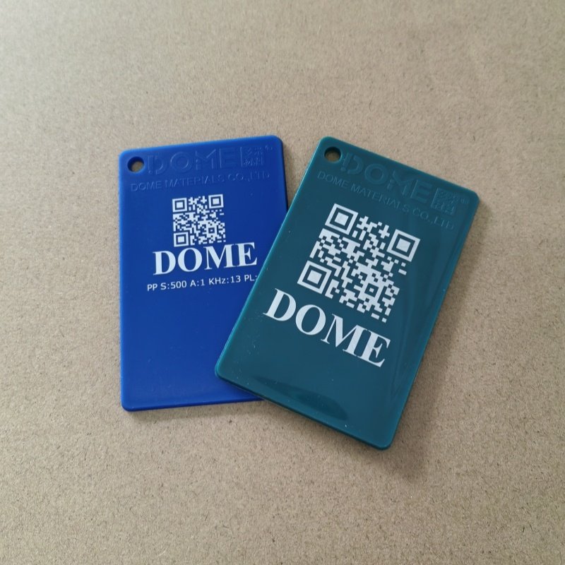 White Laser Marking On Plastic PP PA PE ABS Molded Parts