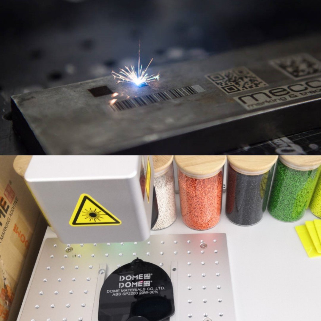 laser marking additive metal plastic