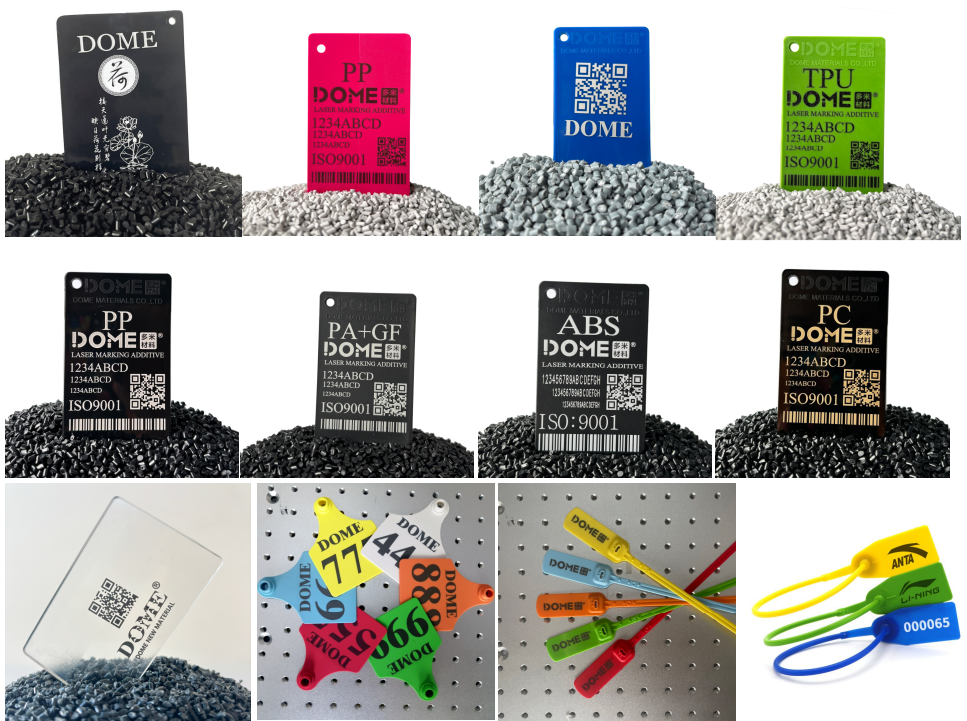 dome laser marking additives