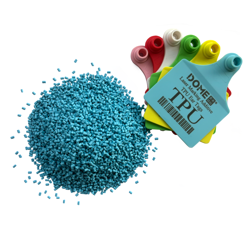 blue color masterbatch for tpu ear tag