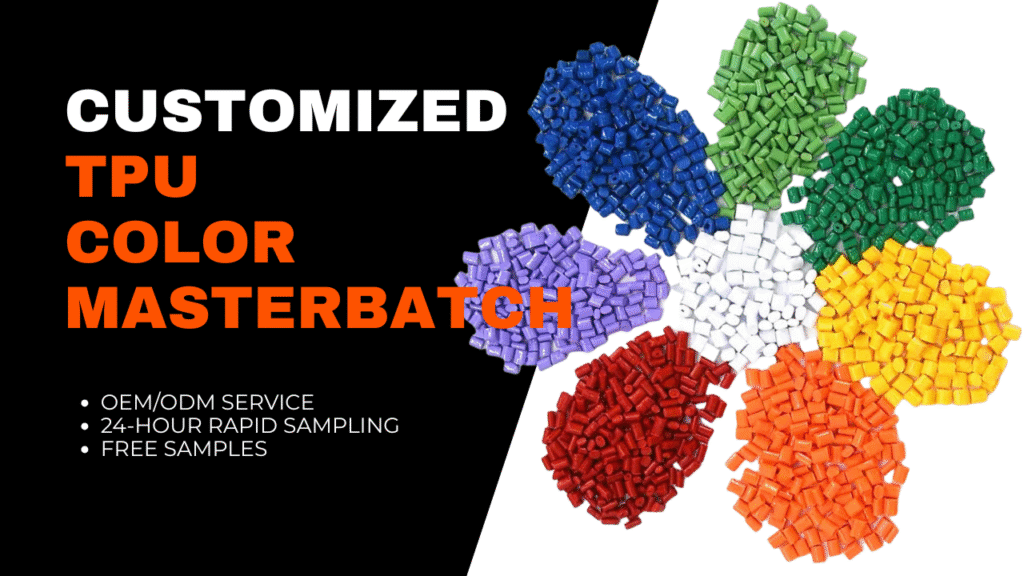customized tpu color masterbatch