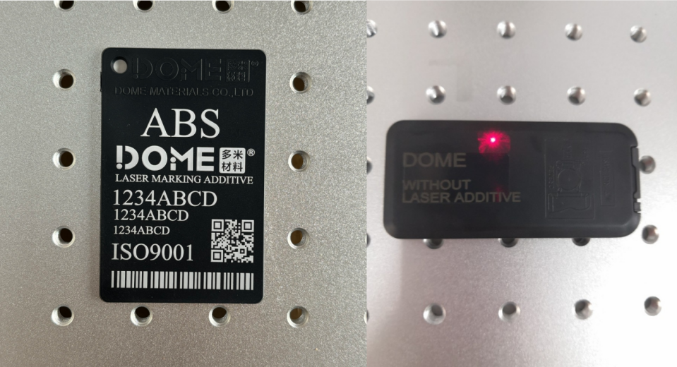 abs white laser marking problems and solution