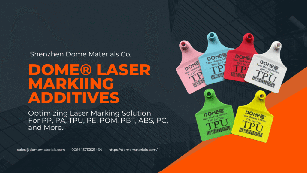 laser marking additives for plastics dome materials